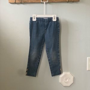 Girls Burberry jean jeggings